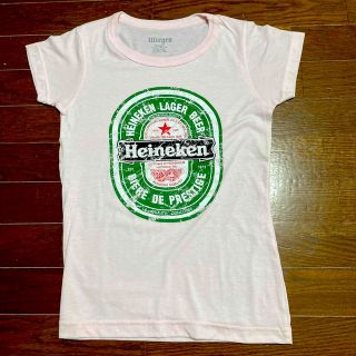 夏SALE❗️ビィンテージプリントTシャツ  Heineken(Tシャツ(半袖/袖なし))