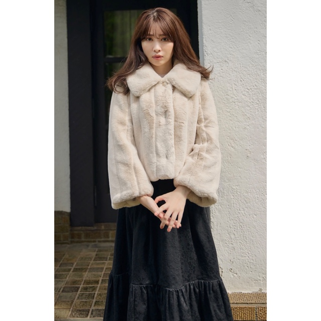 Her lip to(ハーリップトゥ)のHerlipto Winter Love Faux Fur Coat レディースのジャケット/アウター(毛皮/ファーコート)の商品写真