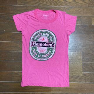 夏SALE❗️ビィンテージプリントTシャツ  Heineken(Tシャツ(半袖/袖なし))