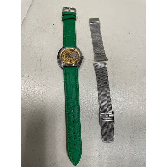 大人も着やすいシンプルファッション ウォルサム Waltham Waltham アンティーク 手巻き腕時計 替えベルト付 腕時計(アナログ) 