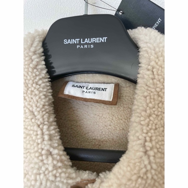 Saint Laurent(サンローラン)の【新品】サンローラン　ムートンジャケット　44 メンズのジャケット/アウター(レザージャケット)の商品写真