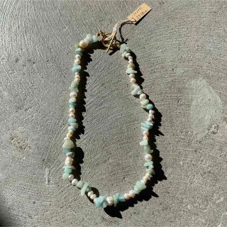 "Amazonite Choker" 約38cm(ネックレス)