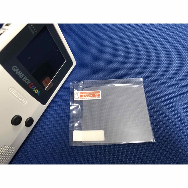 ゲームボーイ(ゲームボーイ)のGBC ゲームボーイカラー液晶保護フィルム2枚 エンタメ/ホビーのゲームソフト/ゲーム機本体(携帯用ゲーム機本体)の商品写真