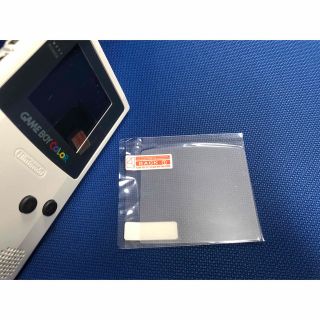 ゲームボーイ(ゲームボーイ)のGBC ゲームボーイカラー液晶保護フィルム2枚(携帯用ゲーム機本体)