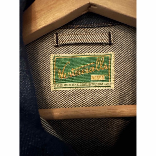 WESTOVERALLS(ウエストオーバーオールズ)のWESTOVERALLS 857B DENIM TRUCKER JACKET  メンズのジャケット/アウター(Gジャン/デニムジャケット)の商品写真