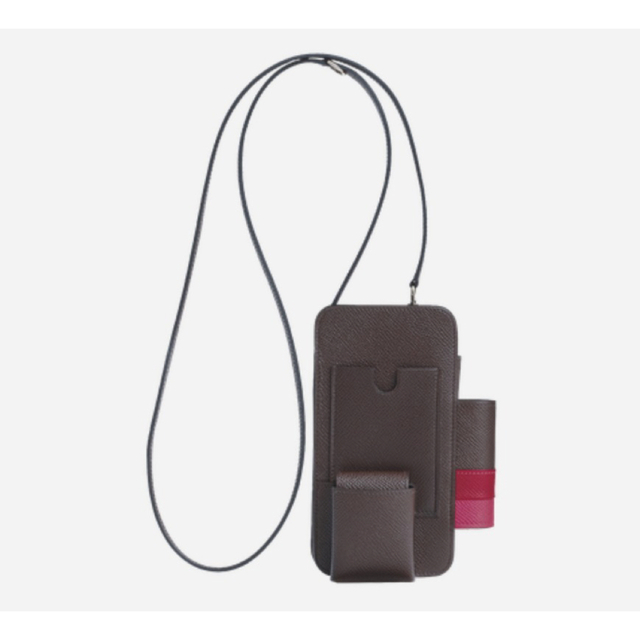 【HERMES】エルメス スマホポシェット エルメスウェイ ブラック