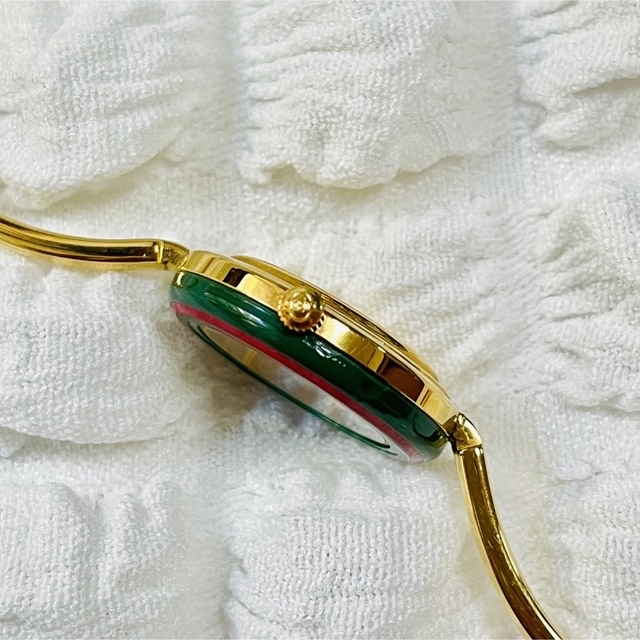 ✨稼働✨ GUCCI 11/12.2 チェンジベゼル 白 Sサイズ ケース付き 50%OFF
