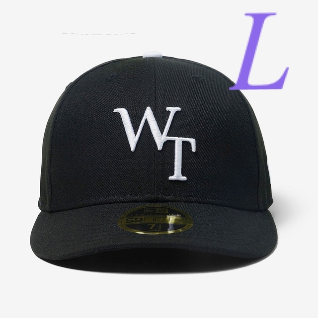 W)taps(ダブルタップス)のWTAPS 22AW 59FIFTY LOW PROFILE ニューエラ 黒 L メンズの帽子(キャップ)の商品写真