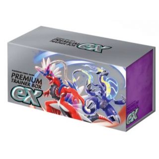 シュリンク付き　スカーレット　バイオレット　プレミアムトレーナーボックスex(Box/デッキ/パック)