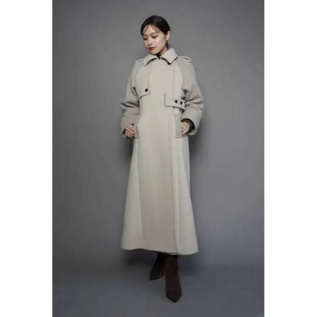 【週末限定値下げ】l'or   geelong wool coat  かじまり