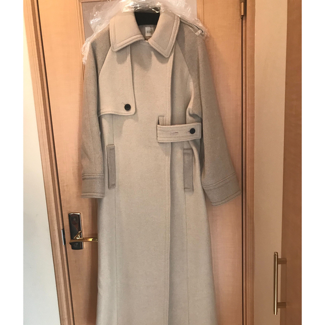 ánuans - l'or Geelong Wool Long Coat L'orロル ベージュの通販 by 