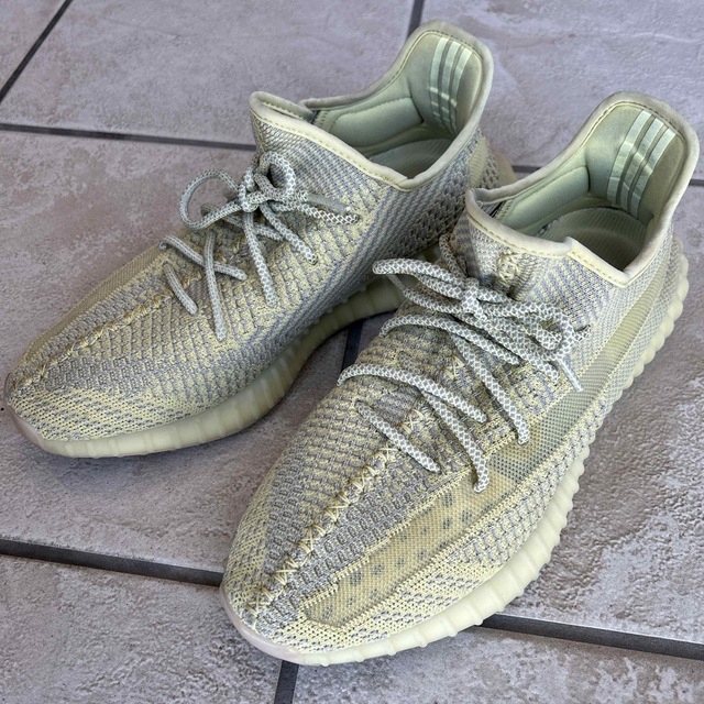 新品 確実正規品 yeezy boost 350 v2 シトリン 27cm