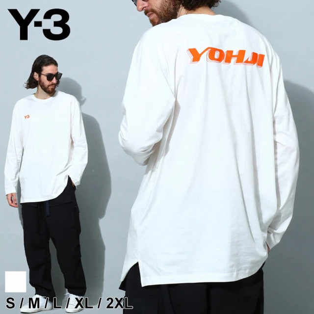 ■送料無料■期間限定！新作！Y-3／ワイスリー／U GRAPHIC LS TEE