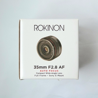 ソニー(SONY)のROKINON 35mm F2.8 SAMYANG Eマウント(レンズ(単焦点))