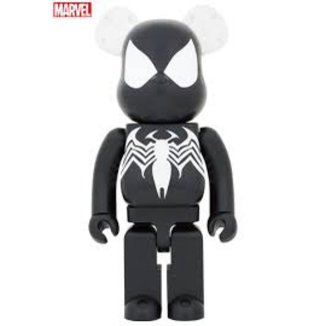 最終値下げ BE@RBRICK - 1000% COSTUME BLACK BE@RBRICK SPIDER-MAN