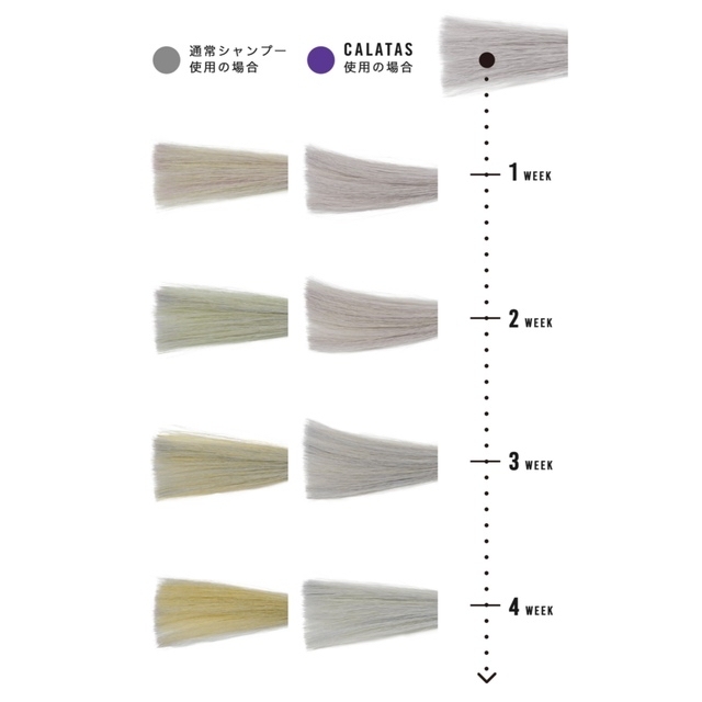 KERASTASE(ケラスターゼ)のCALATAS  カラタス　紫、ピンク　シャンプー、トリートメント　4本セット コスメ/美容のヘアケア/スタイリング(シャンプー/コンディショナーセット)の商品写真