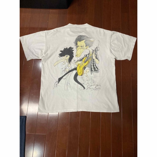 90'S当時物 The Rolling Stones ジェラルドスカーフT XL メンズのトップス(Tシャツ/カットソー(半袖/袖なし))の商品写真