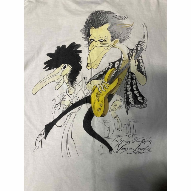 90'S当時物 The Rolling Stones ジェラルドスカーフT XL メンズのトップス(Tシャツ/カットソー(半袖/袖なし))の商品写真