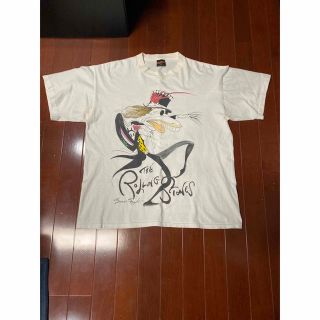 90'S当時物 The Rolling Stones ジェラルドスカーフT XL(Tシャツ/カットソー(半袖/袖なし))