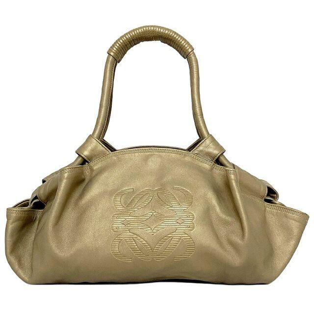 ロエベ ハンドバッグ美品 - ゴールド - ハンドバッグ