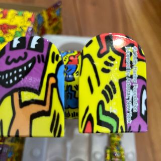 MEDICOM TOY - 極美品 BE@RBRICK 400% 100% キースヘリング ベア