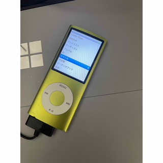 アイポッド(iPod)のiPod nano (第 4 世代) グリーン 8GB(ポータブルプレーヤー)