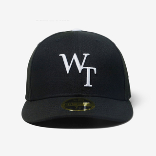 ダブルタップス(W)taps)のM WTAPS NEW ERA CAP 帽子 キャップ 59FIFTY 黒(キャップ)