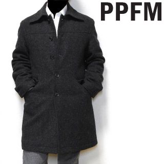 【新品】PPFM　コート　Mサイズ　ネイビー