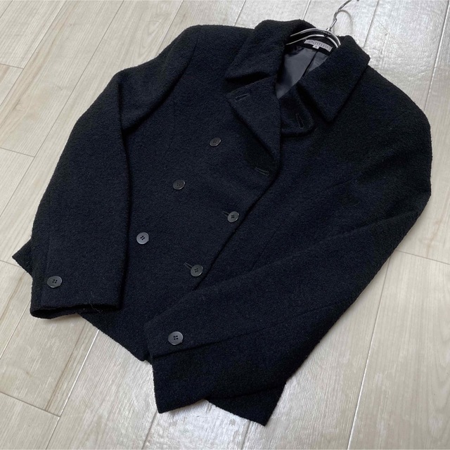 UNTITLED アンタイトル 美品 ピーコート ウール ジャケット 9号 黒