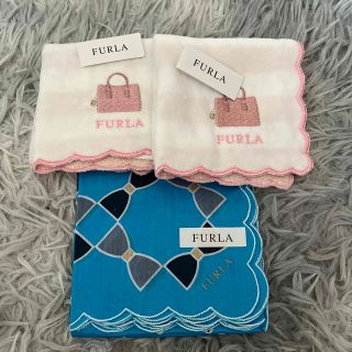 フルラ(Furla)のF U R L A  フルラ　ハンカチ　3枚セット(ハンカチ)