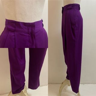 GIANNI VERSACE VINTAGE 80s ITALY製 スラックス-