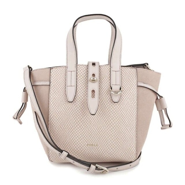 FURLA NET mini スネークスキン〔12〕