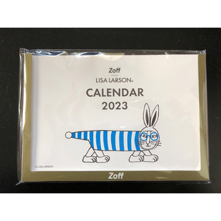 ゾフ(Zoff)のZoff ゾフ リサラーソン カレンダー 2023福袋(カレンダー/スケジュール)