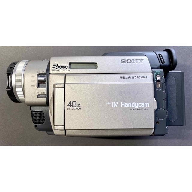 シルバーグレー サイズ SONY ハンディカム ビデオカメラ DCR-TRV900