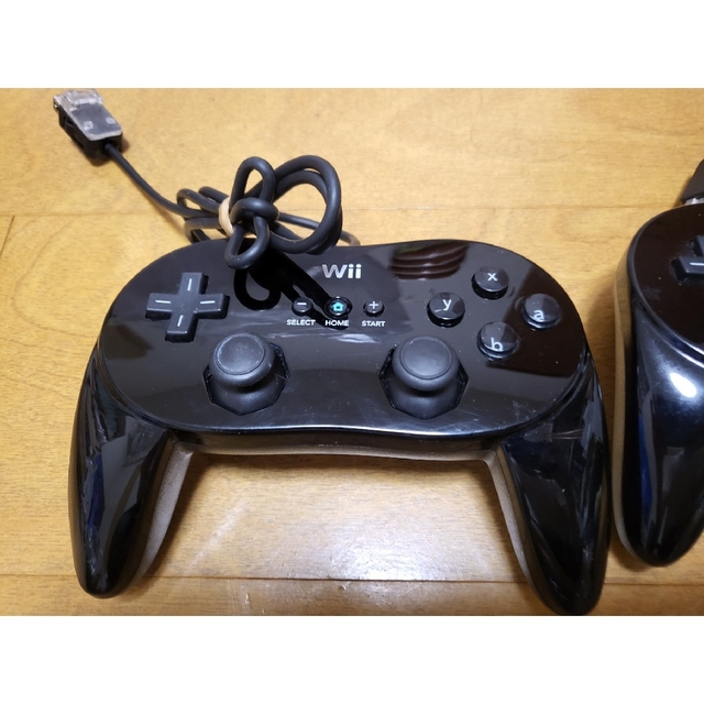 Wii - Wii クラシックコントローラーPRO ブラック ２個セットの通販 by