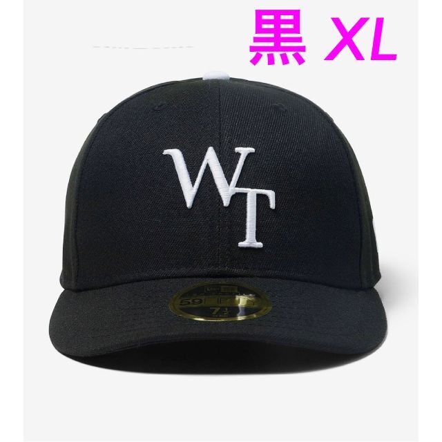 WTAPS 59FIFTY LOW CAP NEW ERA BLACK XL - キャップ