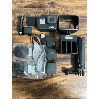 ゴープロ(GoPro)のトルマリン様専用GoPro hero 7 Black 予備バッテリー、三脚付き)(ビデオカメラ)