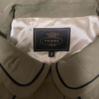 10日限定!最終値下げ!秋冬に!美品!トッカ!素敵な☆お袖リボン付コート