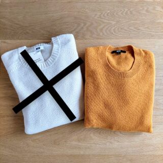 ユニクロ(UNIQLO)のプレミアムラムクルーネックセーター XL　UNIQLO(ニット/セーター)