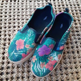 ザラ(ZARA)のZARA　花柄　スリッポン　スニーカー(スニーカー)