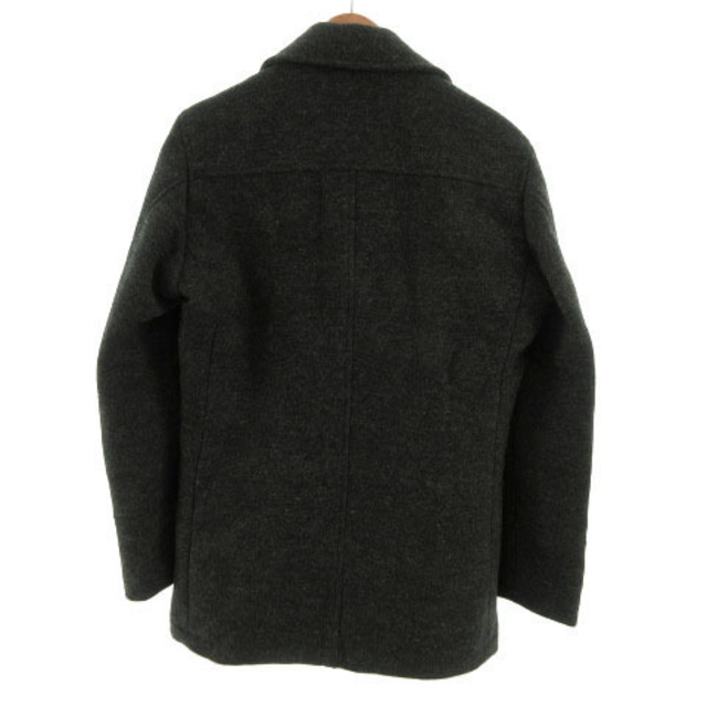 ABAHOUSE(アバハウス)のアバハウス ABAHOUSE コート ピーコート Ｐコート ウール混 グレー 2 メンズのジャケット/アウター(ピーコート)の商品写真