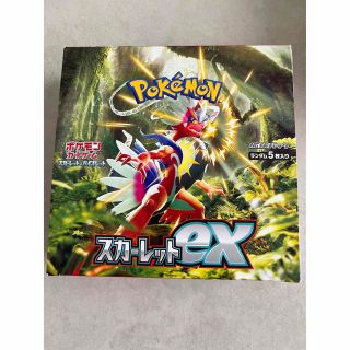 ポケモン(ポケモン)のポケモンカード　スカーレットex 1box分　30パック　新品未開封品(Tシャツ(半袖/袖なし))