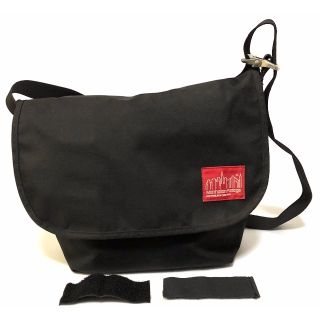 マンハッタンポーテージ(Manhattan Portage)のマンハッタンポーテージ メッセンジャーバッグ 大容量 ブラック M 黒 ショルダ(メッセンジャーバッグ)