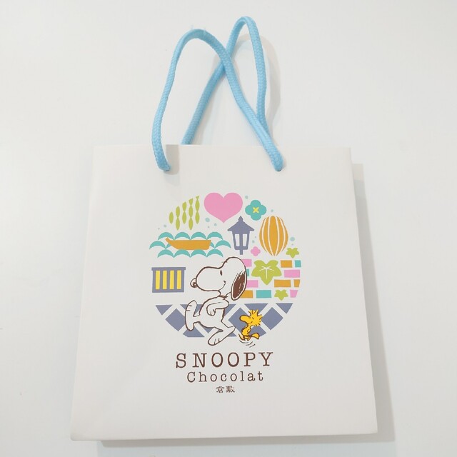 SNOOPY(スヌーピー)のSNOOPYchocolat倉敷のショップバッグ レディースのバッグ(ショップ袋)の商品写真