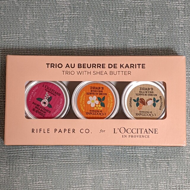 L'OCCITANE - 新品、未使用、未開封/ロクシタン/ミニシアバタートリオ