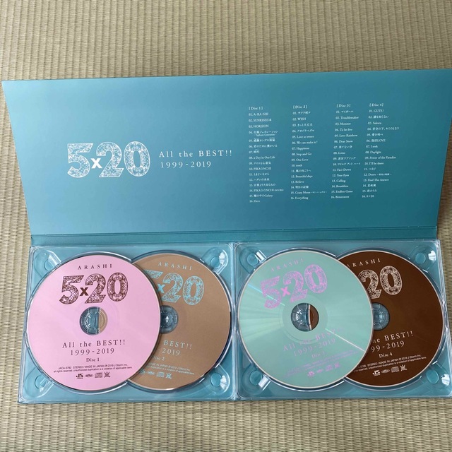 嵐(アラシ)の5×20 All the BEST！！ 1999-2019（初回限定盤1） エンタメ/ホビーのCD(ポップス/ロック(邦楽))の商品写真