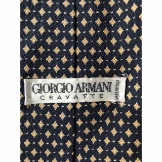 ジョルジオアルマーニ(Giorgio Armani)の【GIORGIO ARMANI】ネクタイ　ドット柄(ネクタイ)