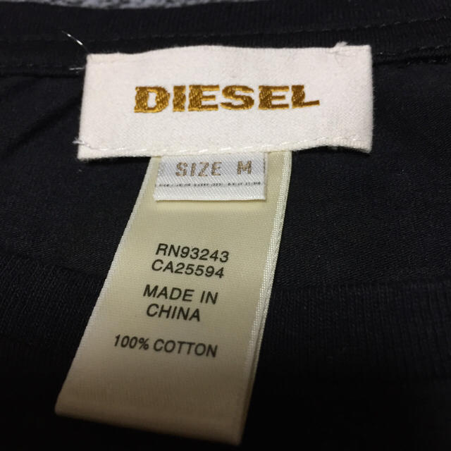 DIESEL(ディーゼル)の美品★ディーゼル★ブレイブマン(レッド、ボーダー) メンズのトップス(Tシャツ/カットソー(半袖/袖なし))の商品写真