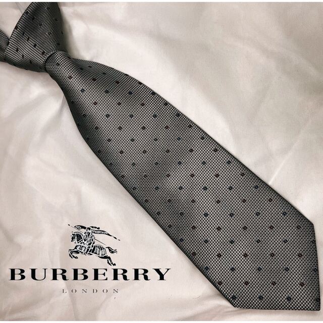 BURBERRY(バーバリー)のBURBERRY ネクタイ グレー メンズのファッション小物(ネクタイ)の商品写真