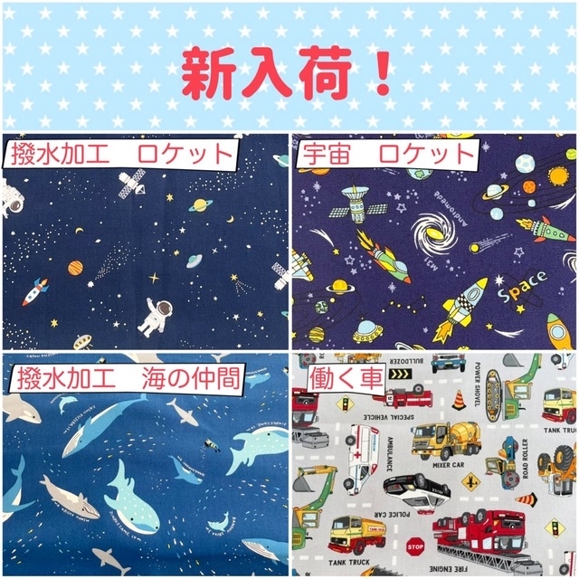 入園 入学 ☆レッスンバッグ オーダー 受注注文 男の子 《海 魚 宇宙